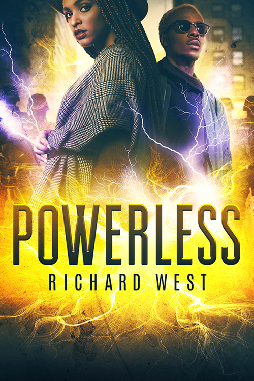 Sci-Fi Book Cover Design: Powerless